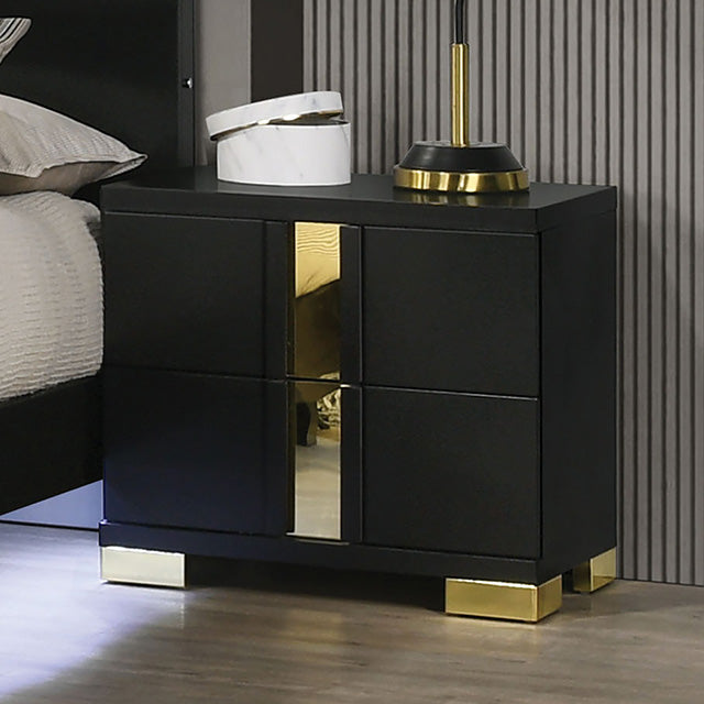 Lillestrom Bedroom Collection - Nightstand / Black