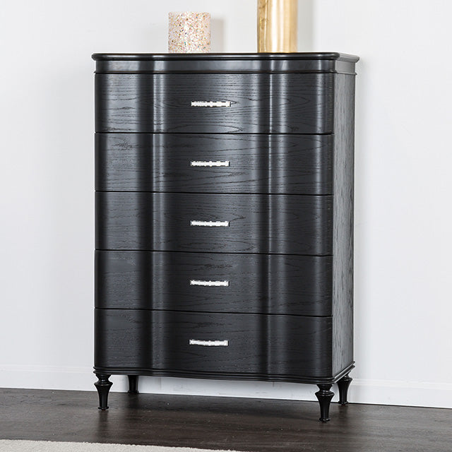 Melodi Bedroom Collection - Parc Chest / Black
