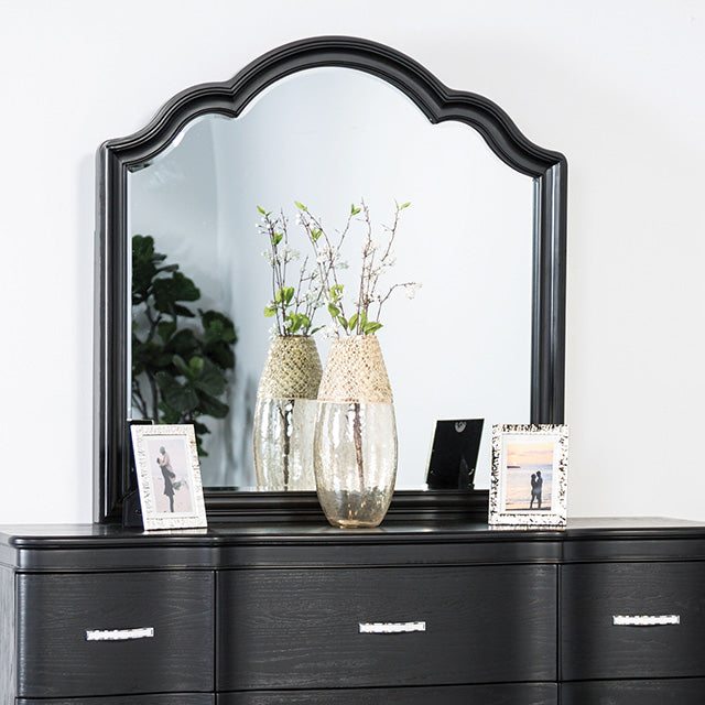 Melodi Bedroom Collection - Parc Mirror / Black