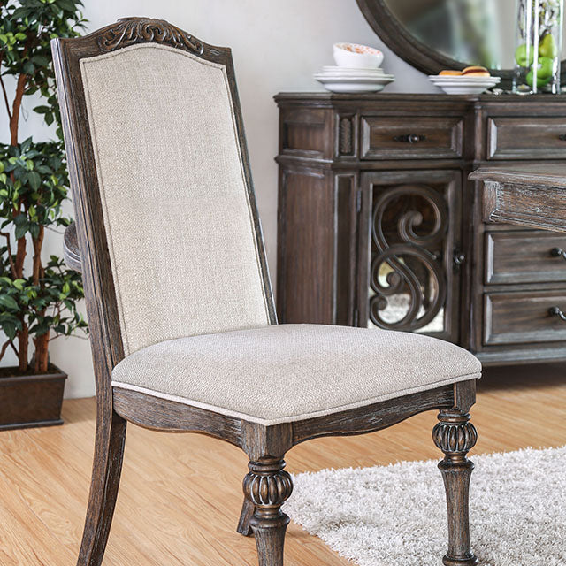 Arcadia Rustic Dining Collection - Side Chair (Set of 2) / Rustic Natural