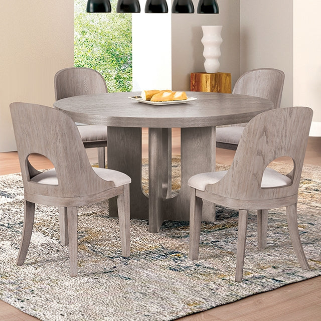 Sterling Modern Dining Collection - West 5-Piece Table Set / As shown