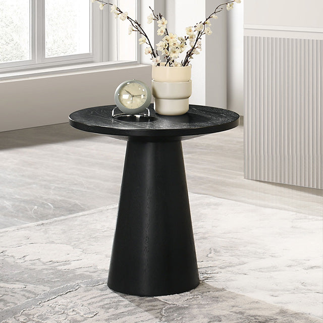 Halewood Oak Collection - End Table / Black