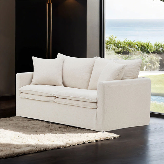 Crayford Upholstery Collection - Loveseat / Taupe
