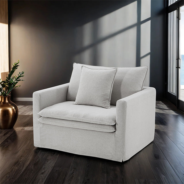 Crayford Upholstery Collection - Chair / Light Gray