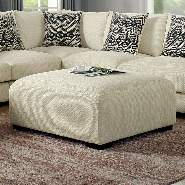 Kaylee Modular Sectional - Ottoman / Beige