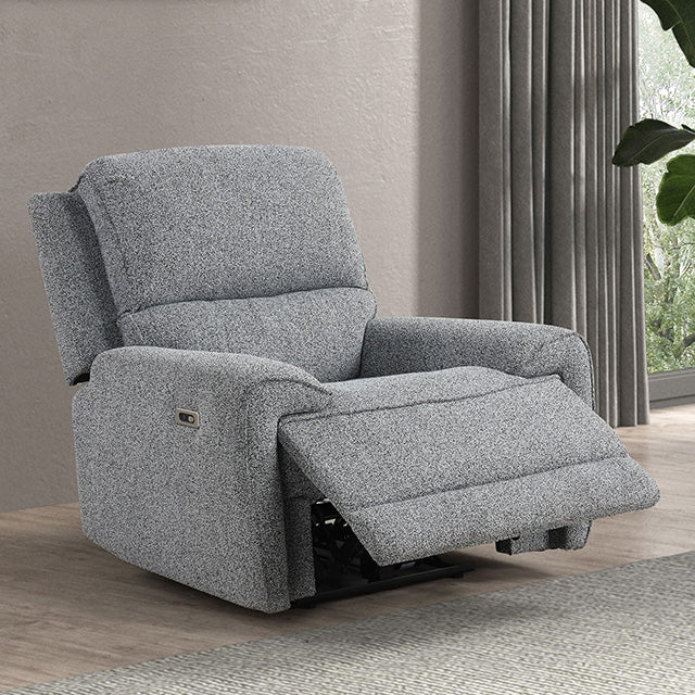Morcote Power Reclining Collection - Power Recliner / Gray
