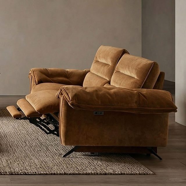 Morley Power Reclining Collection - Power Loveseat / Brown