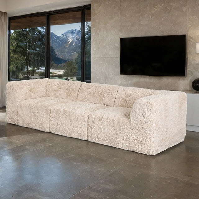 Nappi Modular Sectional Collection - Sofa Compressed Foam / Beige