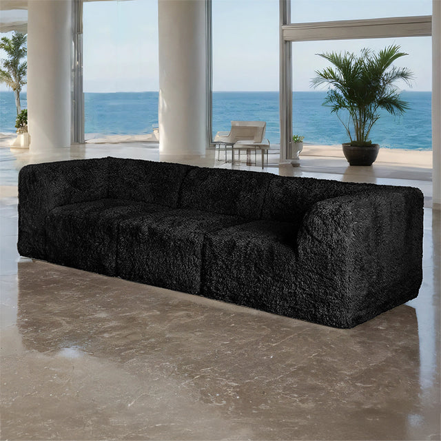 Nappi Modular Sectional Collection - Sofa Compressed Foam / Black