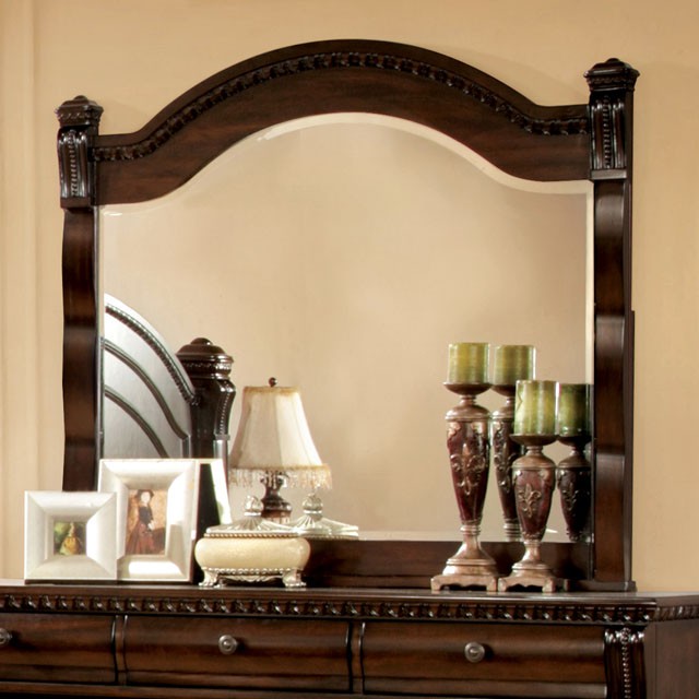 Burleigh Cherry Transitional Bedroom Collection - Mirror