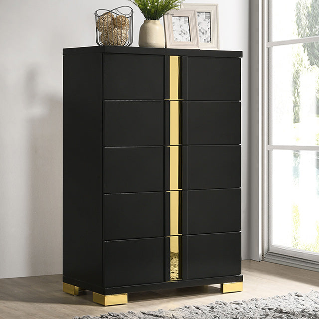 Lillestrom Bedroom Collection - Chest / Black