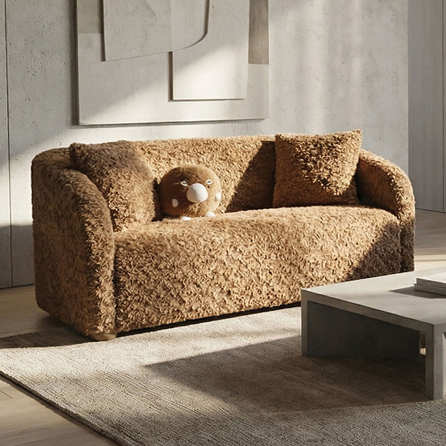 Orevis Sofa and Loveseat Collection - Loveseat / Brown
