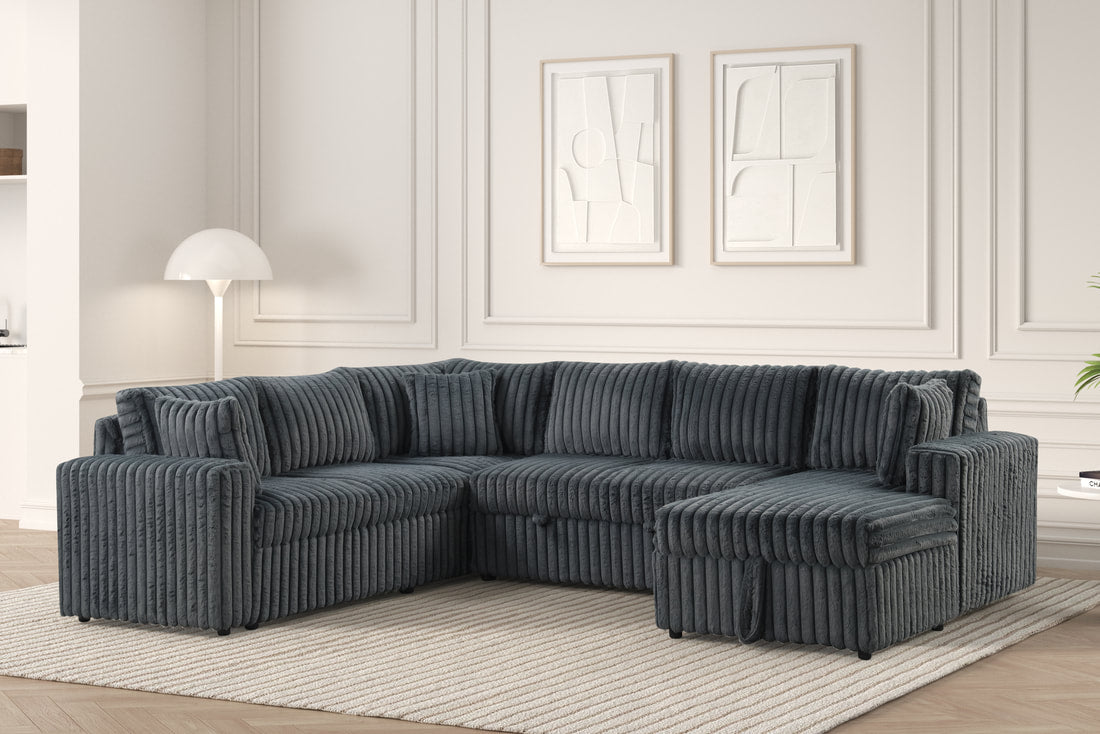 Forever Sectional — Pull-Out Bed & Storage Chaise
