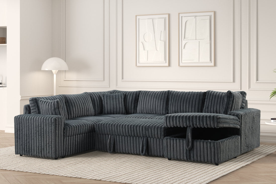 Forever Sectional — Pull-Out Bed & Storage Chaise