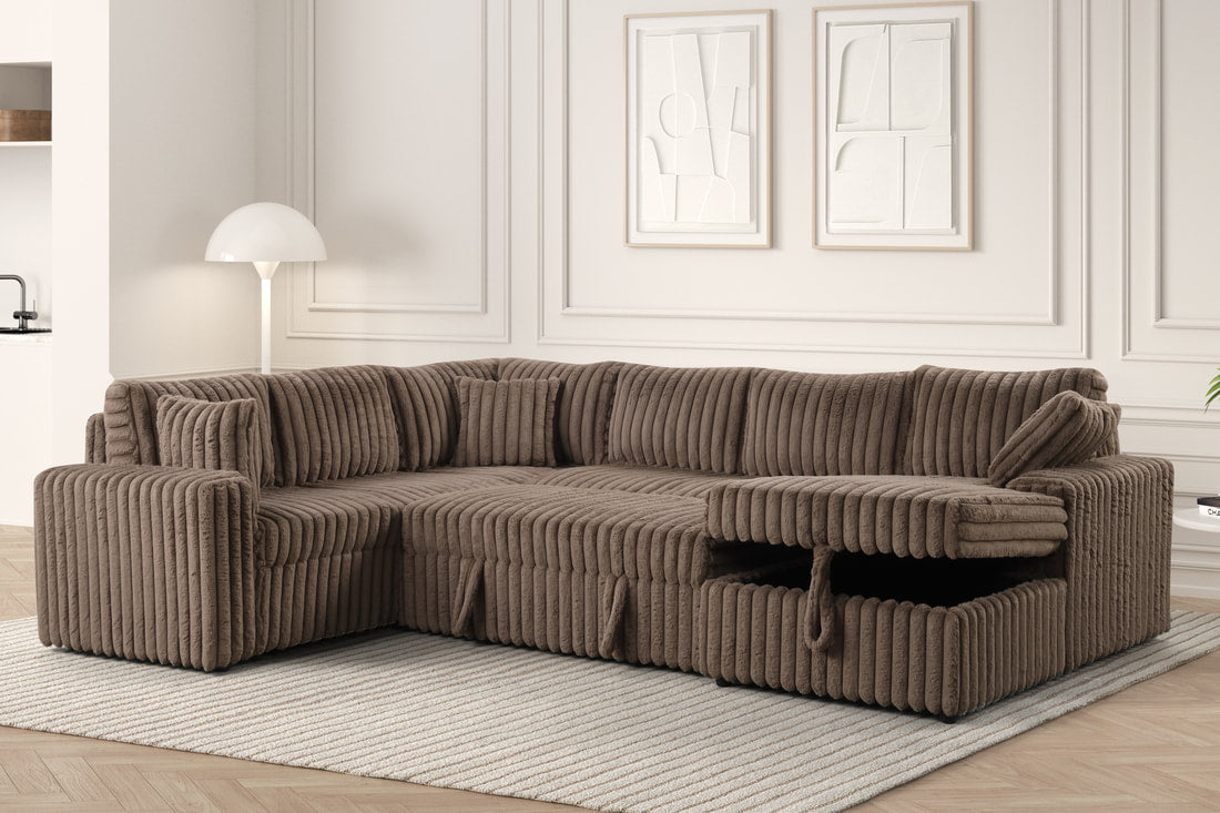 Forever Sectional — Pull-Out Bed & Storage Chaise