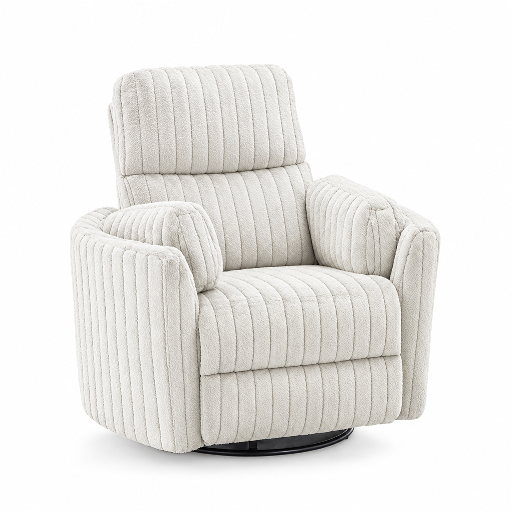 Belper Power Glider Recliner - White