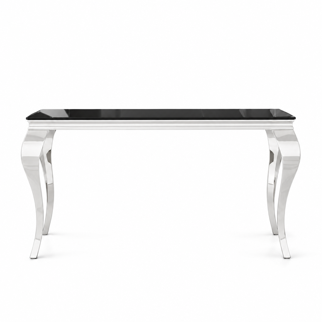 Wetzikon Glass & Metal Living Collection - White