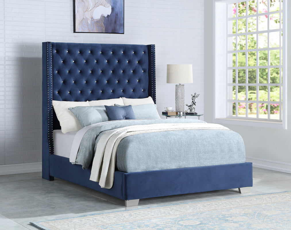 HH327 Diamond Tufted Bed — 6ft Headboard, Queen & King