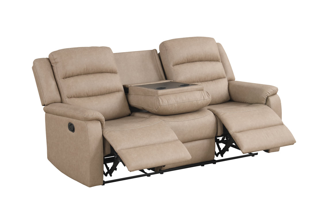 Hope 3PC Reclining Set — Drop-Down Table & Cupholders