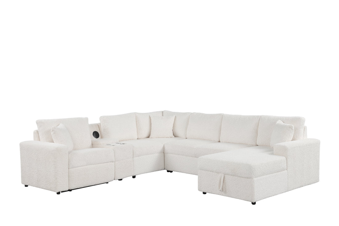 Hunter Sectional — Bluetooth Speaker & Pull-Out Bed