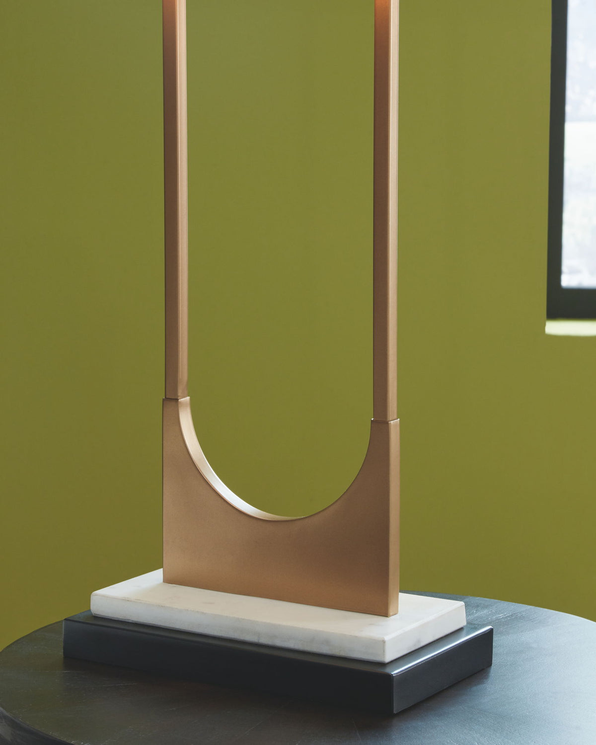 Malana - Metal Table Lamp - Brass Finish — view 4