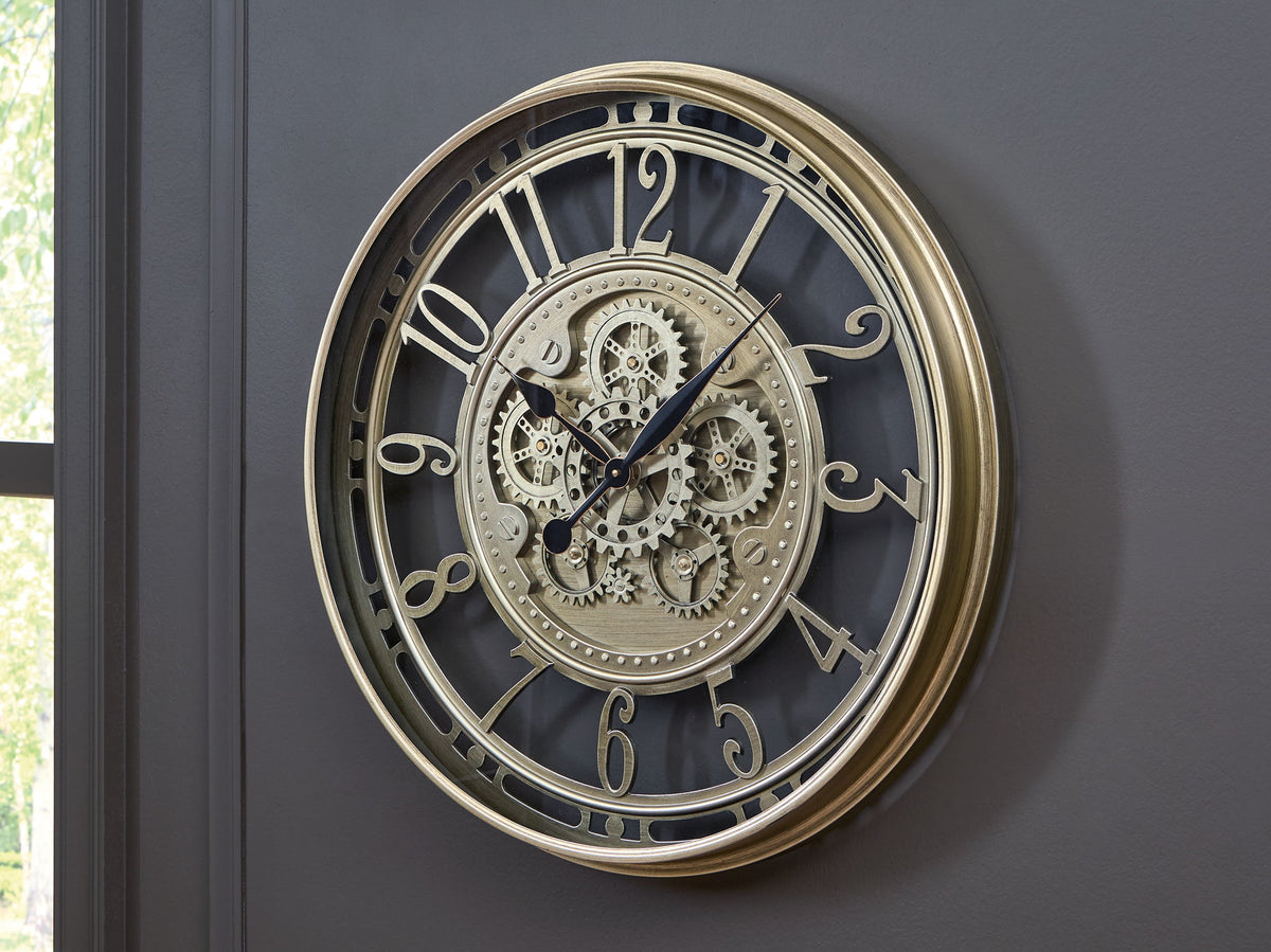Gilover - Wall Clock - Champagne Finish — view 2