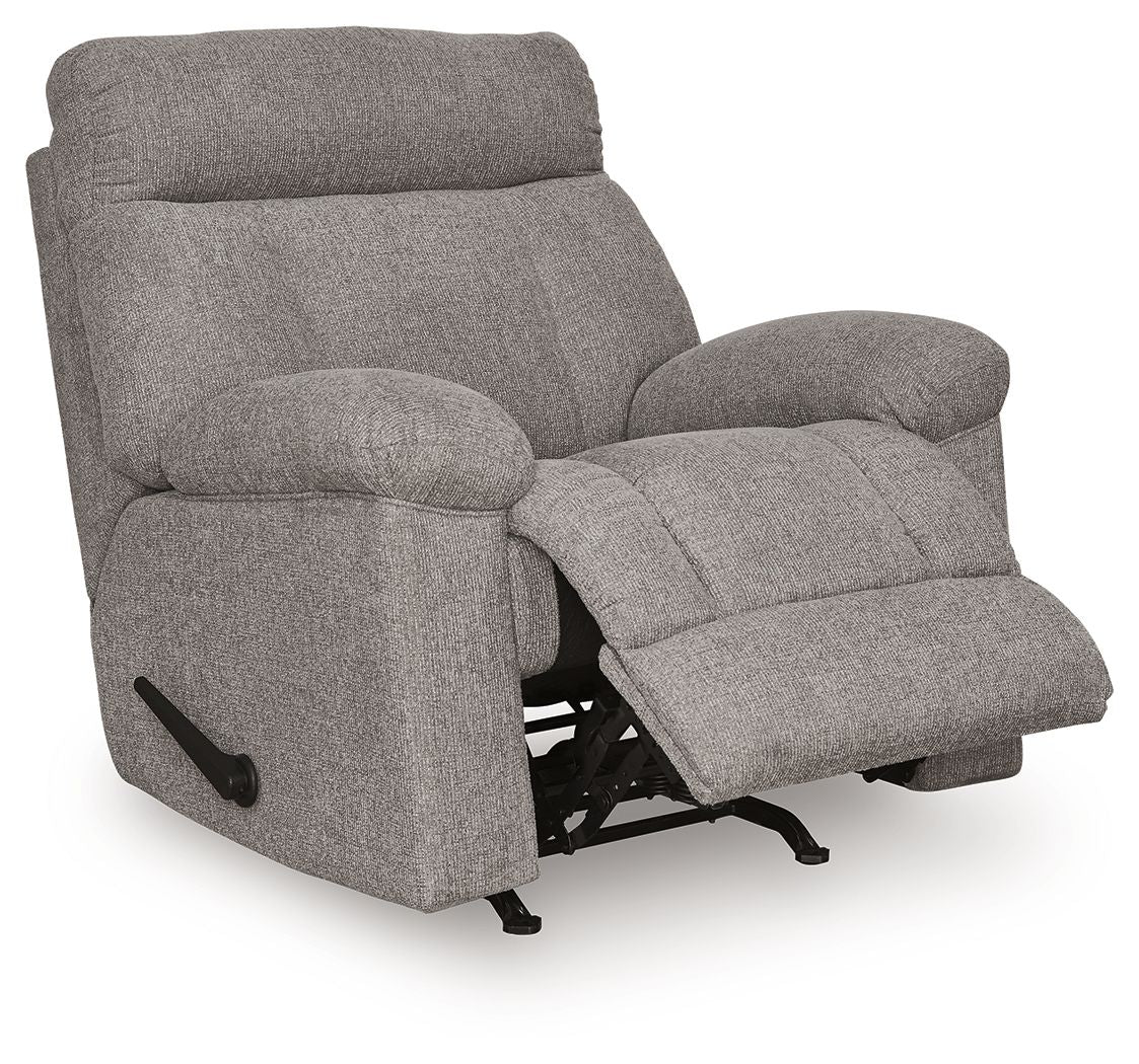 Hoyne Park - Rocker Recliner - Smoke — view 3