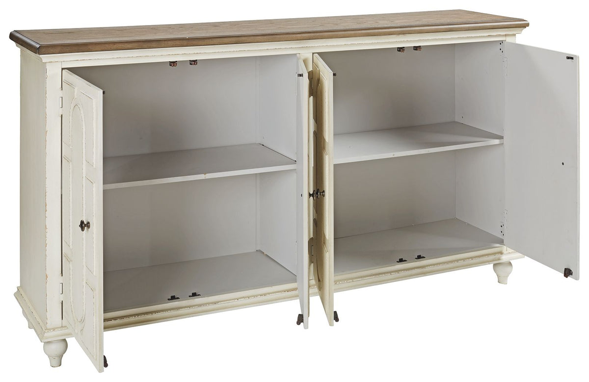 Roranville - Accent Cabinet - Antique White — view 3