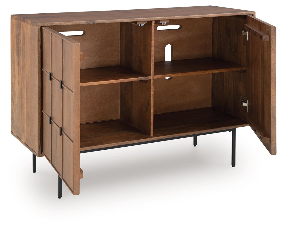 Juddins - Accent Cabinet - Brown — view 3