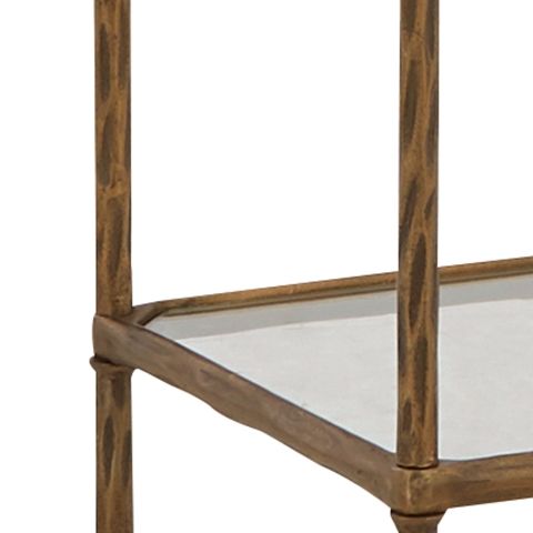 Ryandale - Bookcase - Antique Brass Finish — view 5