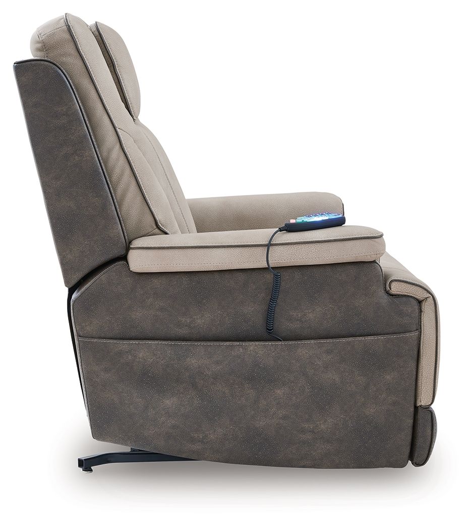 4Z-Peaceful Pause - Power Lift Recliner - Sand — view 6