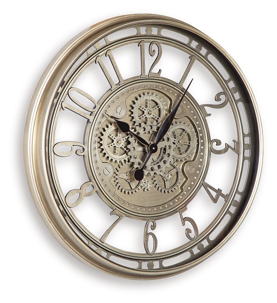 Gilover - Wall Clock - Champagne Finish — view 3