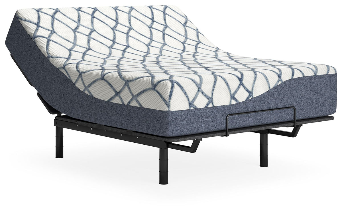 14 Inch Chime Elite 2.0 - California King Mattress - White / Blue โ view 7