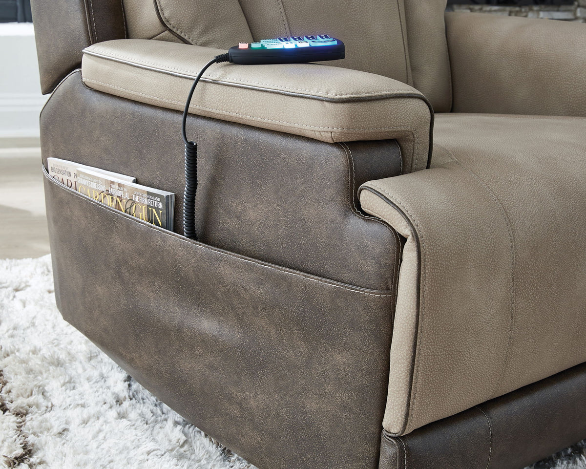 4Z-Peaceful Pause - Power Lift Recliner - Sand — view 12