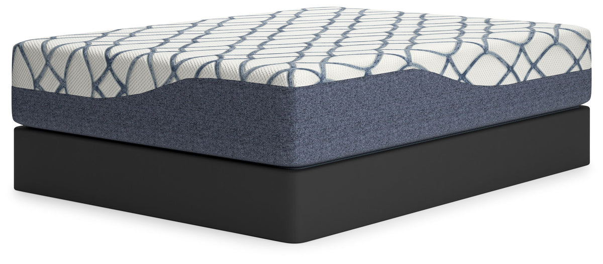 14 Inch Chime Elite 2.0 - California King Mattress - White / Blue โ view 8