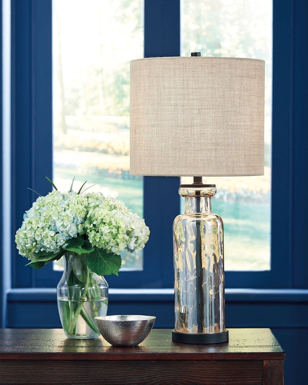 Laurentia - Glass Table Lamp - Champagne — view 2