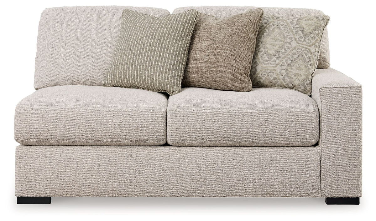 Ballyton - Raf Loveseat - Sand — view 3