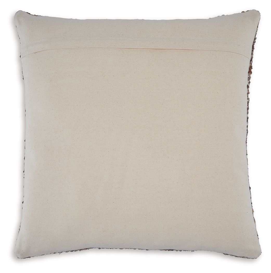 Nealton - Pillow (Set of 4) - Brown / White — view 4