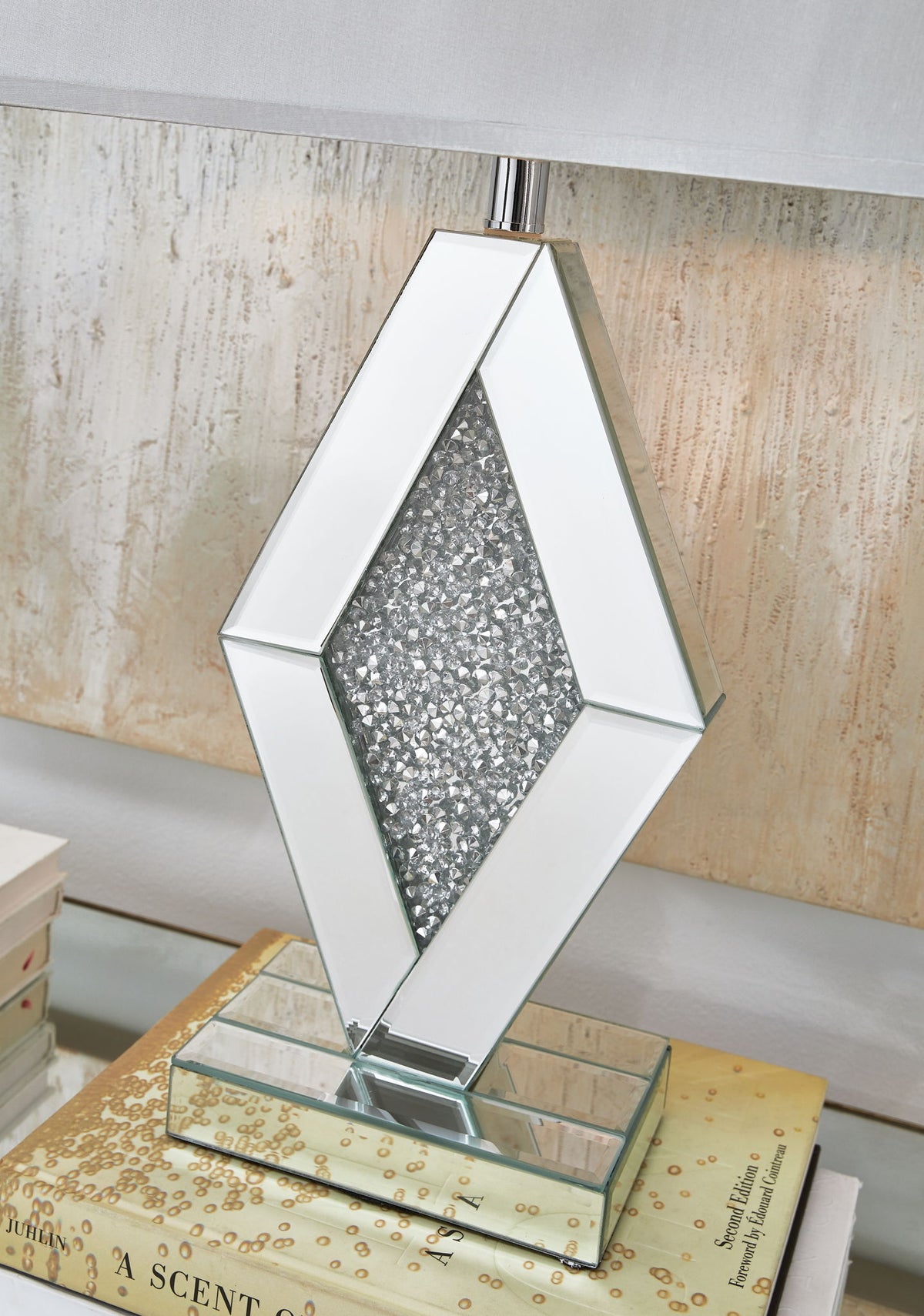 Prunella - Mirror Table Lamp - Silver Finish — view 3