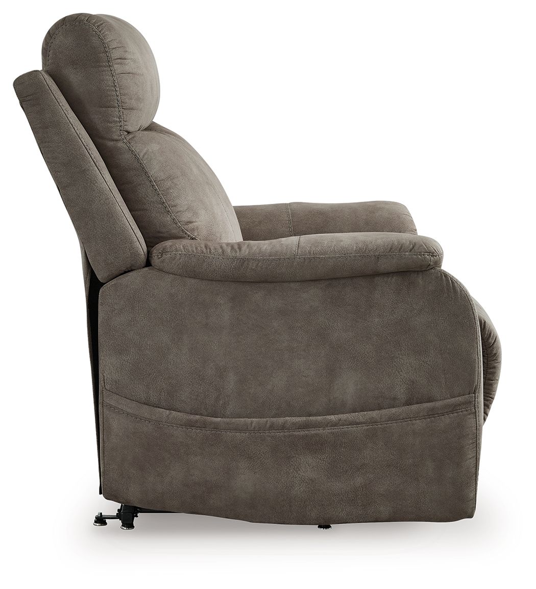 Crestmeade - Power Lift Recliner - Fossil — view 8