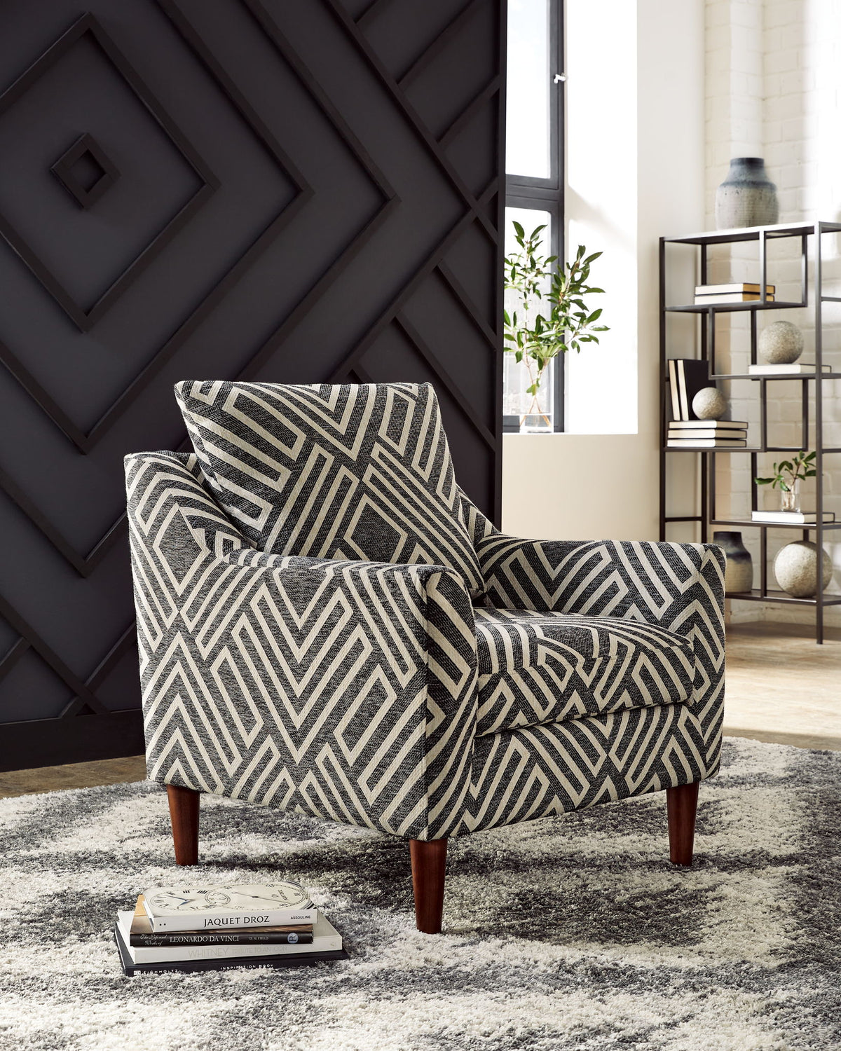 Morrilton Next-Gen Nuvella - Accent Chair - Natural / Charcoal — view 2