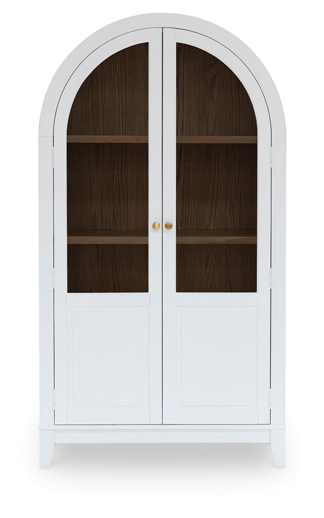 Dagandale - Accent Cabinet - White / Natural — view 4