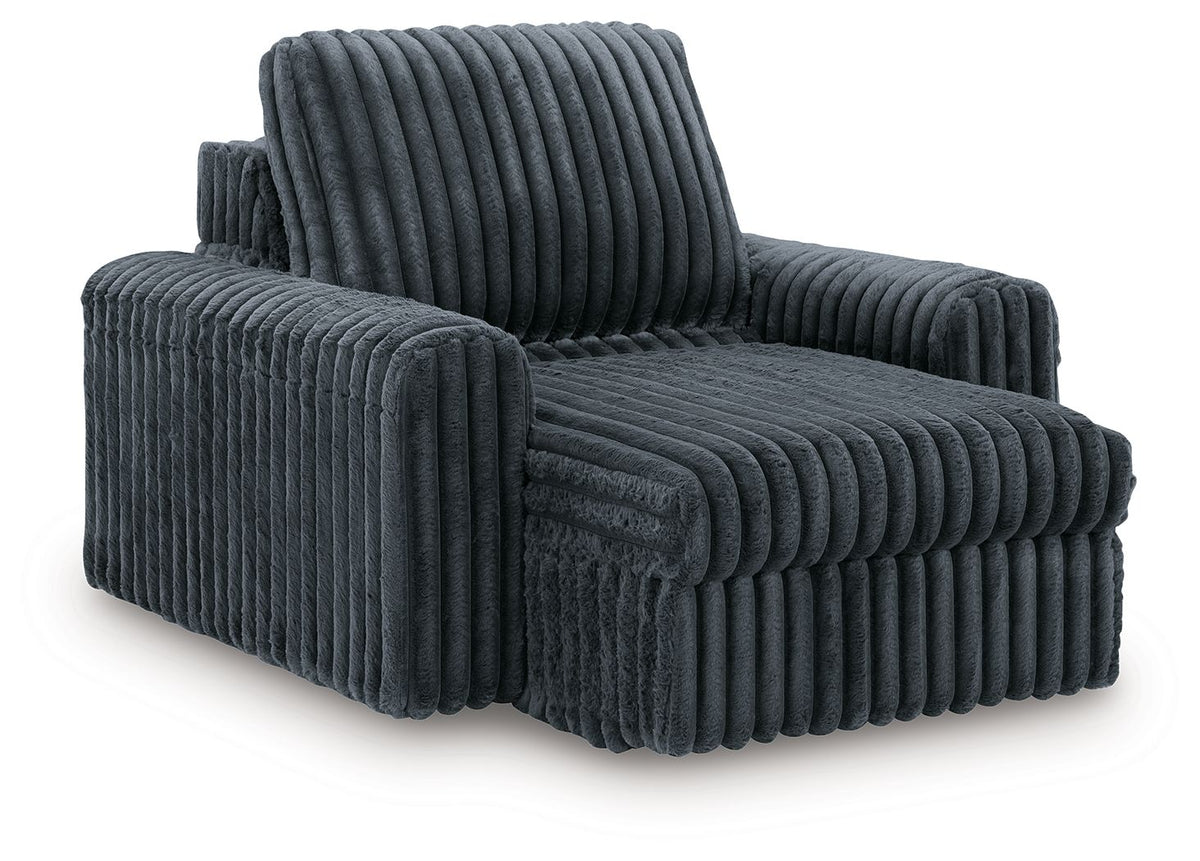 HamlinBay - Power Gliding Chaise - Gunmetal — view 3