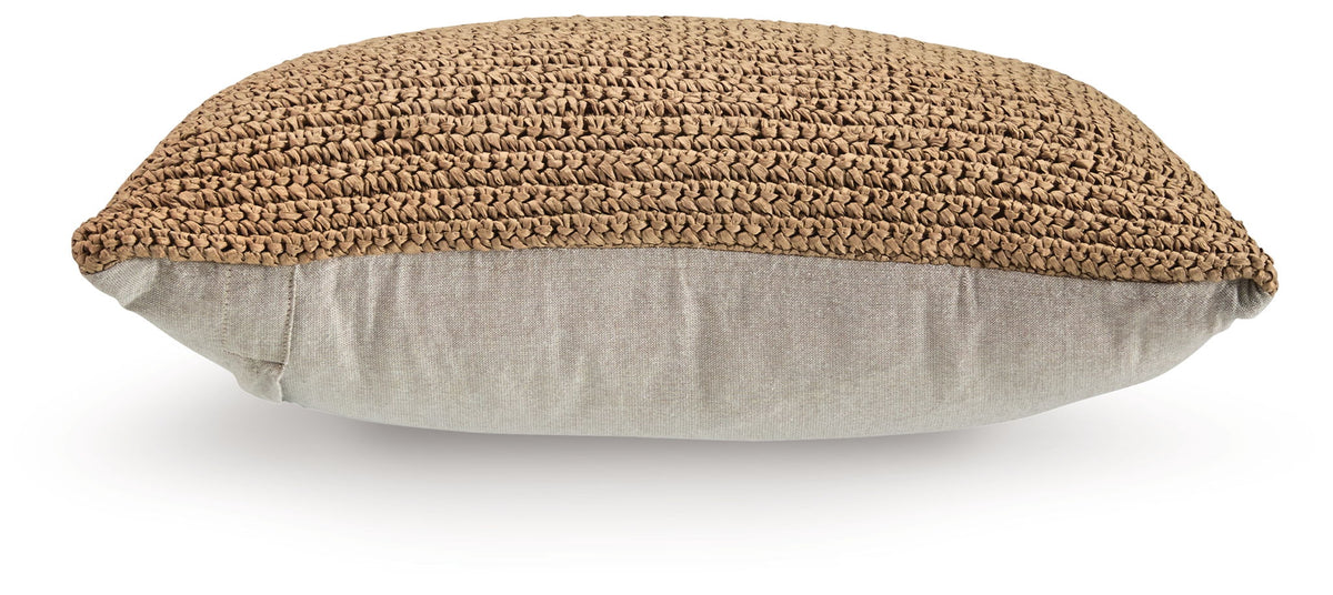 Habenvale - Pillow (Set of 4) - Tan — view 3