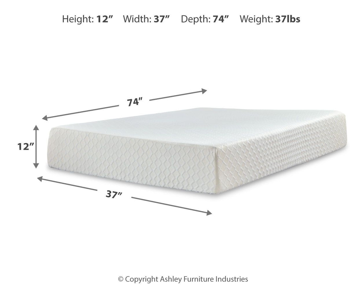 Chime 12 Inch Memory Foam Memory Foam Mattresses โ view 24