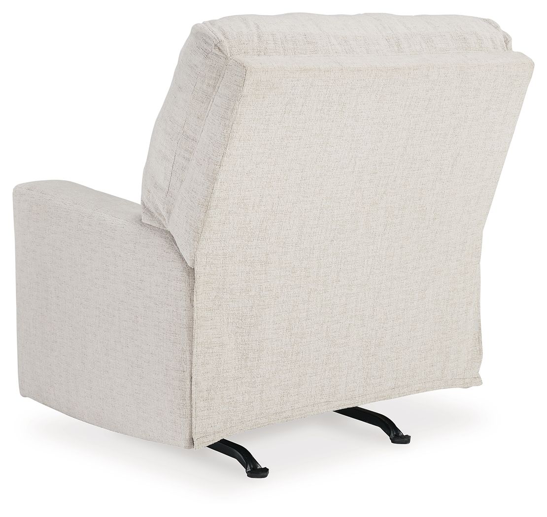 Rannis - Rocker Recliner - Snow — view 6
