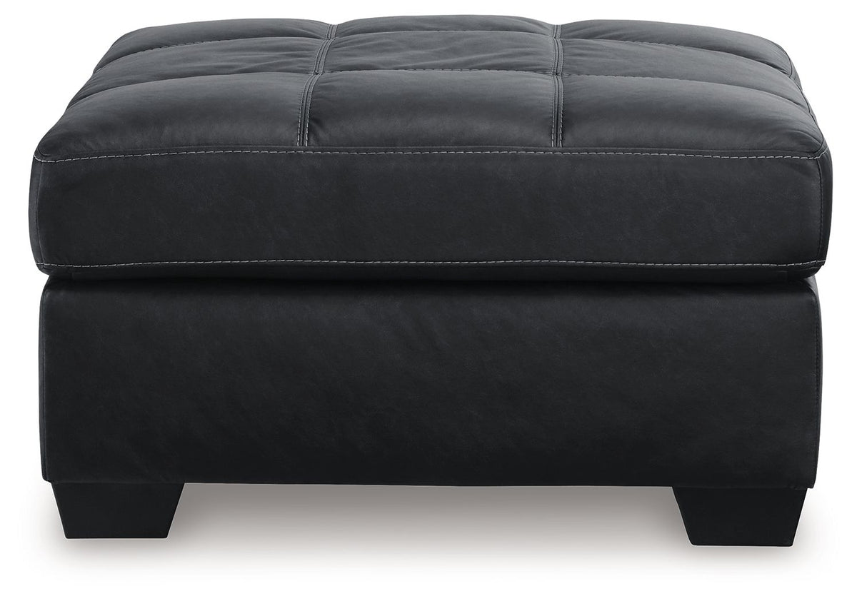 Barlin Mills - Oversized Accent Ottoman - Carbon โ view 3