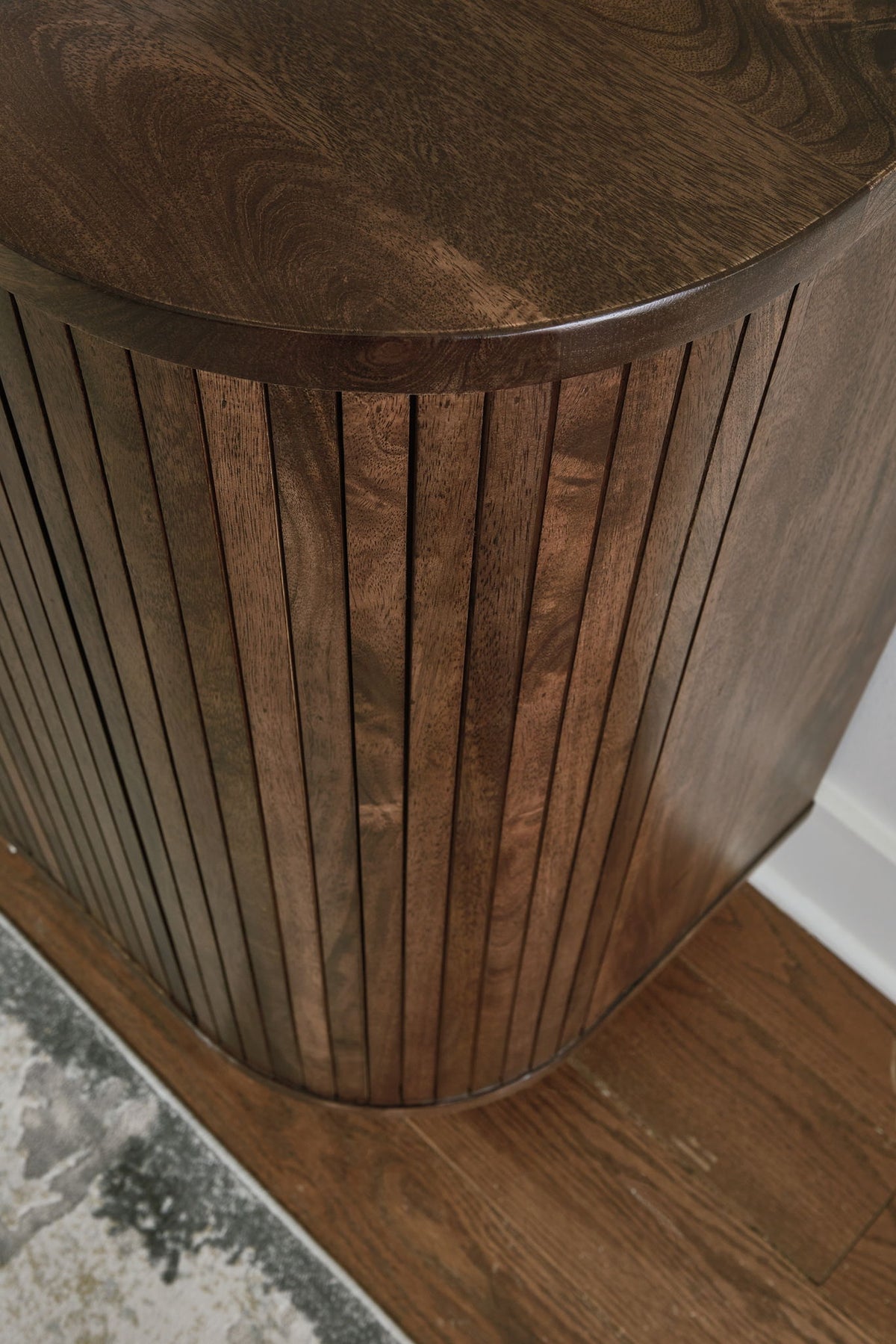 Amickly - Accent Cabinet - Dark Brown — view 7