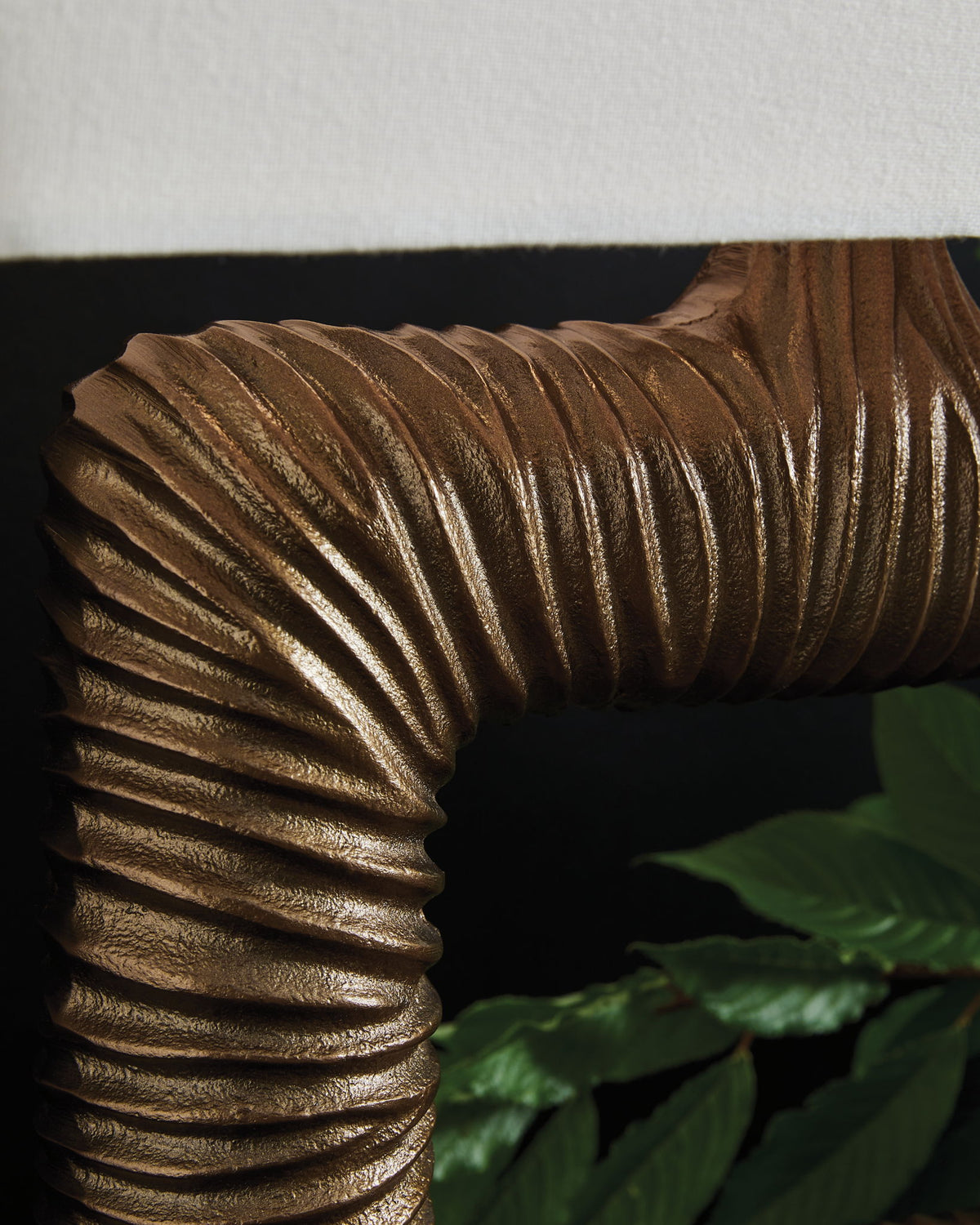 Garronby - Metal Table Lamp - Antique Brass Finish — view 3
