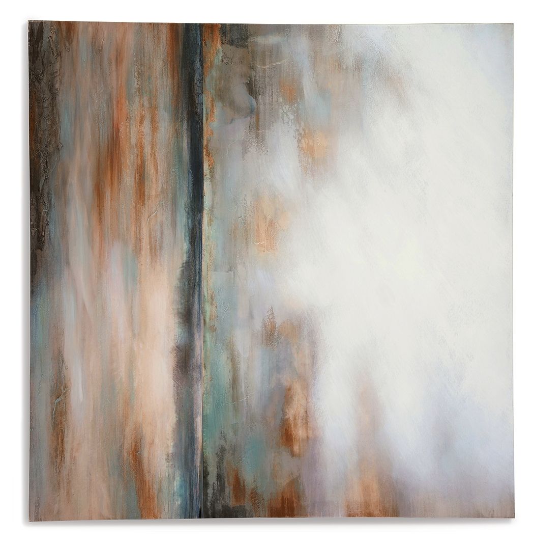 Weatheridge - Wall Art - Grey / Gold — view 4
